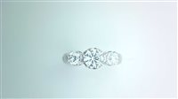 Anello Ititoli Donna Trilogy in Oro bianco Diamante 0.50 Ct RV0555#BLB CERTIF - RV0555#BLB CERTIF